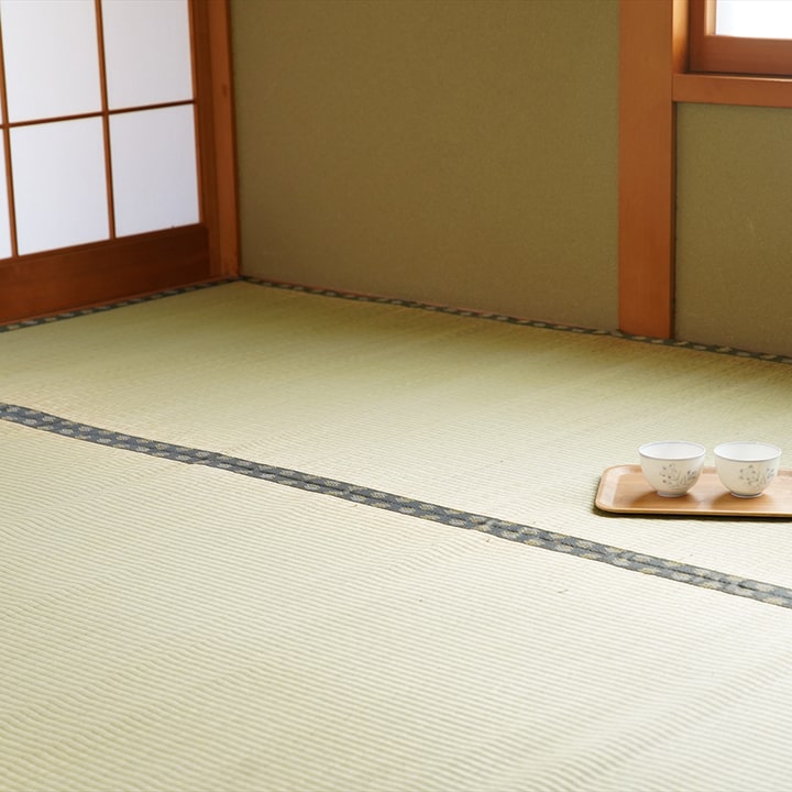純国産 い草 上敷き カーペット 双目織 『松』 三六間8畳(約364×364cm) 【メーカー直送商品】☆