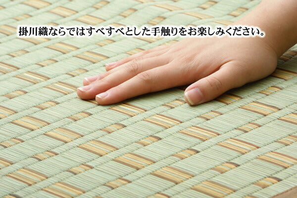 掛川織 い草カーペット 『雲仙』 江戸間8畳(約348×352cm) 【メーカー直送商品】☆