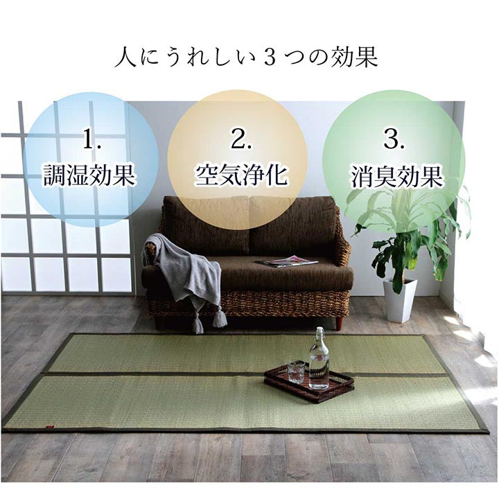 ラグ マット 長方形 い草 夏用 沖縄ビーグ 191×250cm 【メーカー直送商品】☆