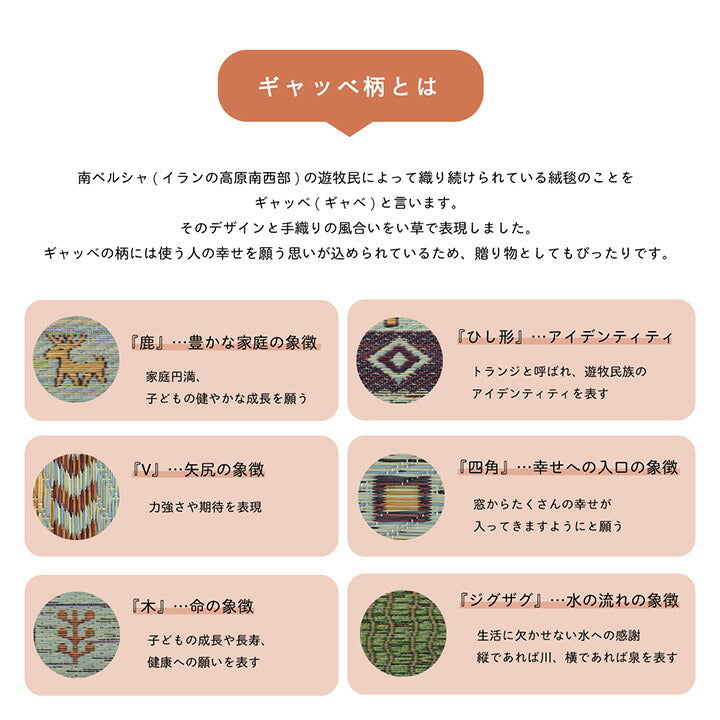 ラグ い草 約191×191cm【メーカー直送商品】