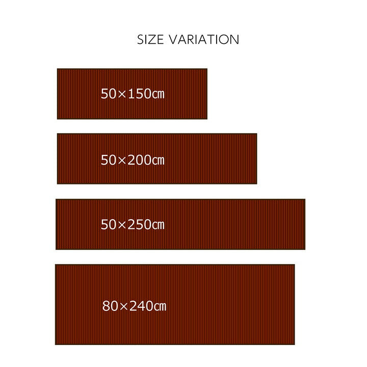 竹 敷物 マット 無地 自然素材 丈夫 ひんやり 孟宗竹 皮下使用 約80×240cm 【メーカー直送商品】☆