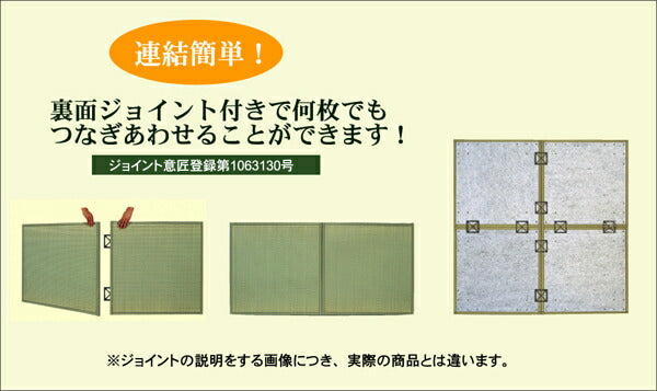 置き畳 ユニット畳 『フレア』 ナチュラル 82×82×2.3cm(9枚1セット)(中材:低反発ウレタン+フェルト) 【メーカー直送商品】☆