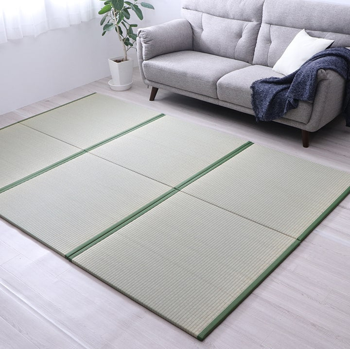 置き畳 ユニット畳 『楽座』 88×88×2.2cm(2枚1セット) 【メーカー直送商品】☆