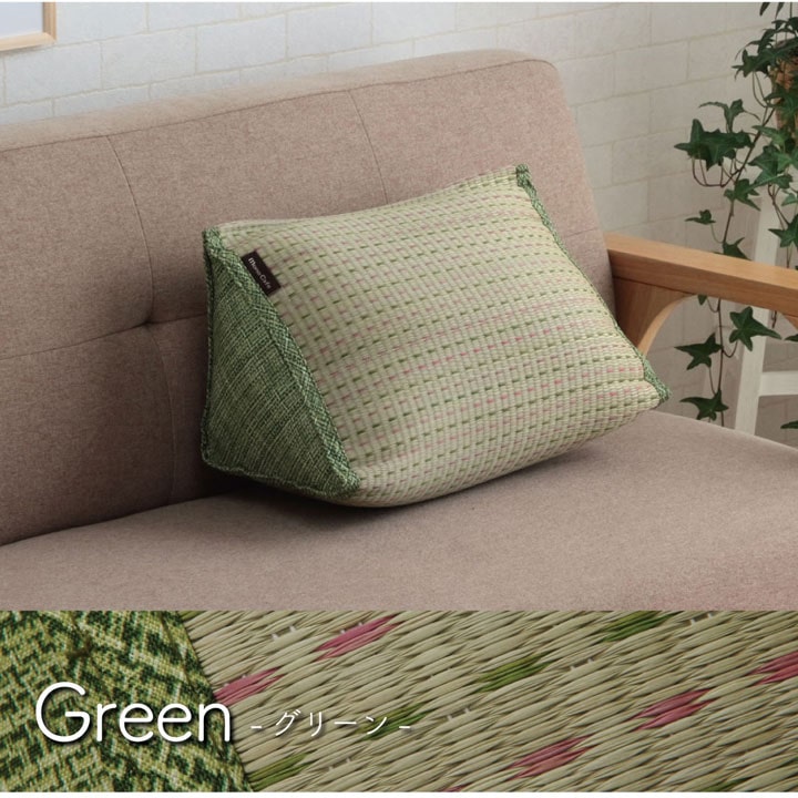 クッション くつろぎ い草 抗菌防臭 シンプル 小林製薬コバガード使用 約40×30×20cm 【メーカー直送商品】☆