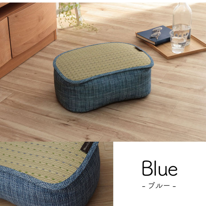 クッション くつろぎ リラックス スマホ い草 抗菌防臭 消臭 シンプル 小林製薬コバガード使用 約30×40×15cm 【メーカー直送商品】☆
