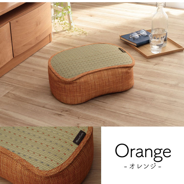 クッション くつろぎ リラックス スマホ い草 抗菌防臭 消臭 シンプル 小林製薬コバガード使用 約30×40×15cm 【メーカー直送商品】☆