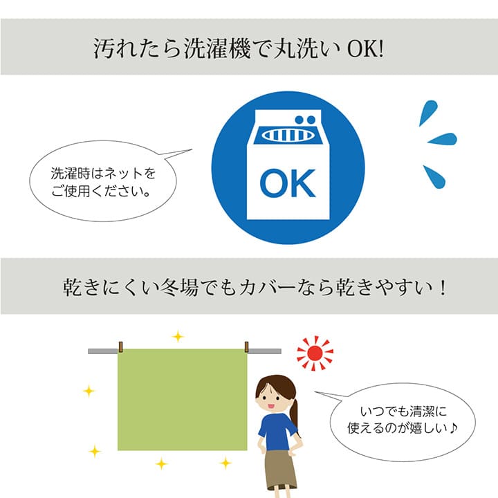 こたつ布団カバー 洗える 和柄 正方形 約215×215cm【メーカー直送商品】