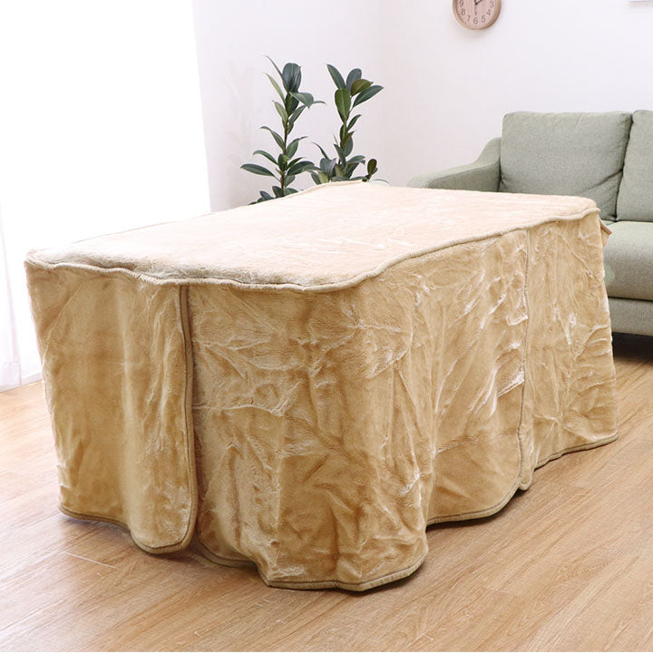 ハイタイプ(高脚)用 こたつ中掛け毛布 洗える 『ハイタイプ中掛(BOX)』 約90×135×65cm ボックスタイプ 【メーカー直送商品】☆
