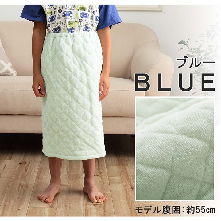 寝具 腹巻 寝冷え対策 お昼寝 キッズ ジュニア 綿100% ゴム付き ズレない 着脱簡単 洗える 洗濯機丸洗い 優しいタオル地 L 50×40cm 【メーカー直送商品】☆