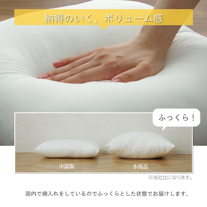 ヌードクッション 洗える 日本製 2枚組【メーカー直送商品】