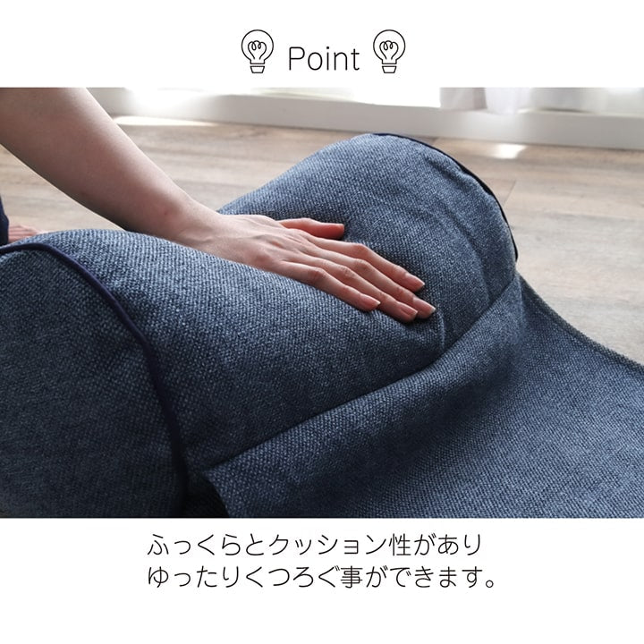 クッション 丸 ボルスター 肘置き ポケット 収納 ソファ ソファー セアテ 背当て 腰当 ごろ寝 枕 シンプル 国内綿入れ加工 直径約20×40cm 【メーカー直送商品】☆