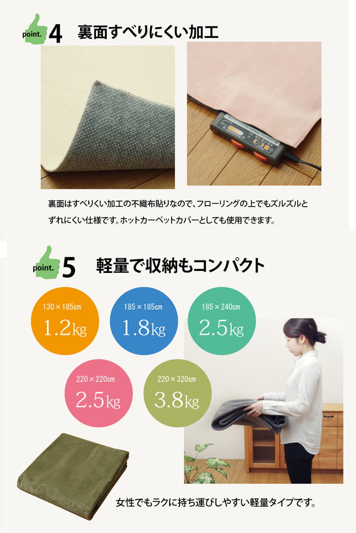 ラグ カーペット 1.5畳 洗える 無地 『イーズ』 約130×185cm 裏:すべりにくい加工 (ホットカーペット対応) 【メーカー直送商品】☆