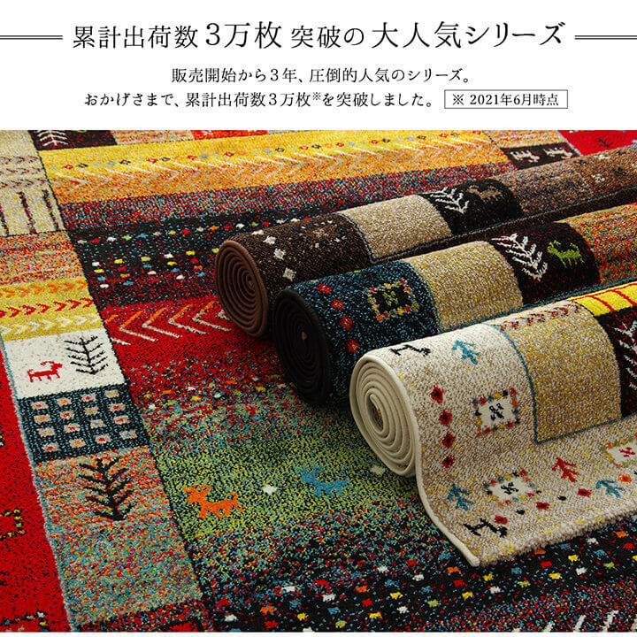 トルコ製 ウィルトン織り カーペット 長方形 ギャッペ調ラグ 約133×190cm 【メーカー直送商品】☆