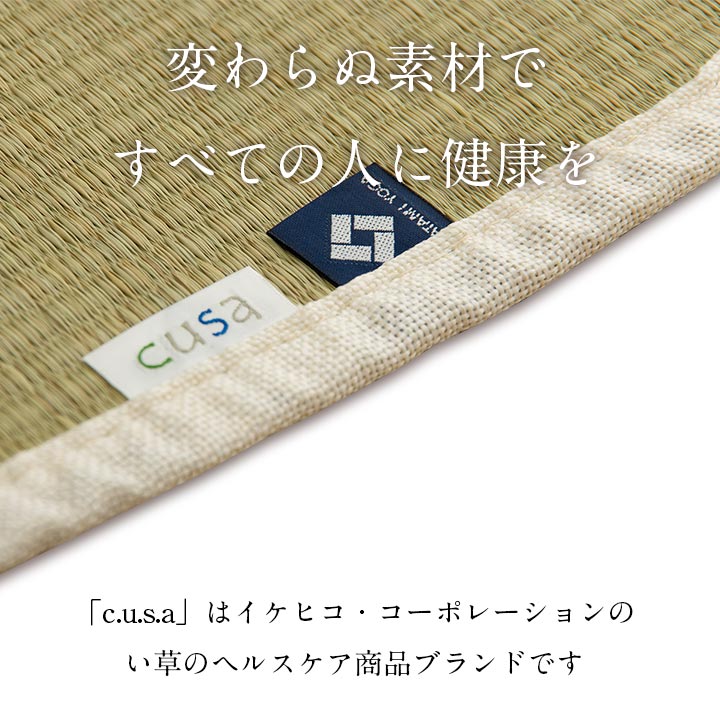 介護 サポート ヘルスケア 運動マット い草 約90×180cm【メーカー直送商品】