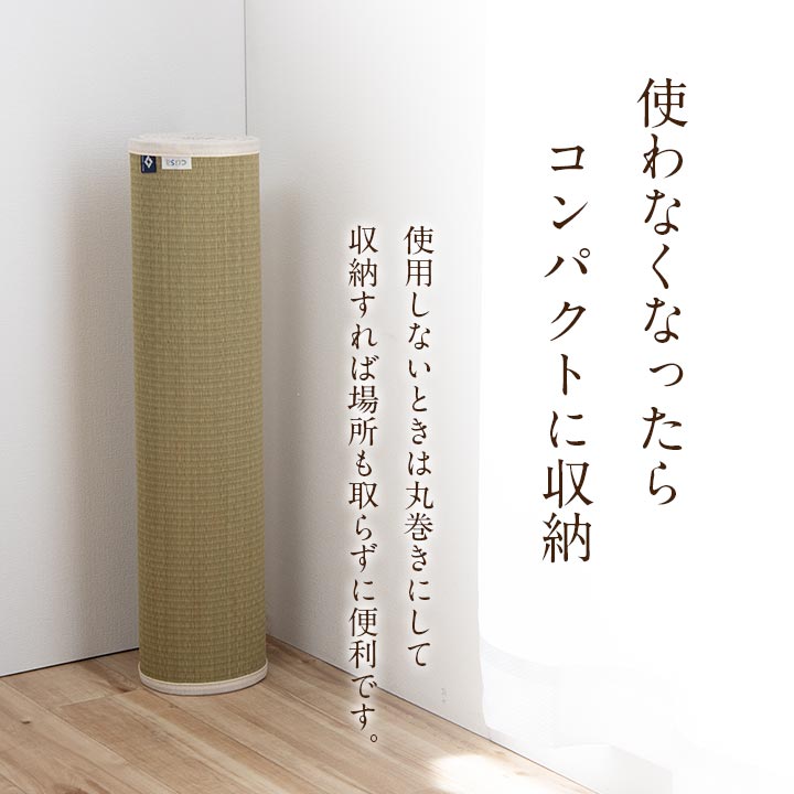 介護 サポート ヘルスケア 運動マット い草 約90×180cm【メーカー直送商品】