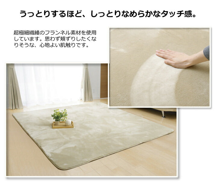 カーペット『フランアイズ』約140×200cm楕円【メーカー直送商品】