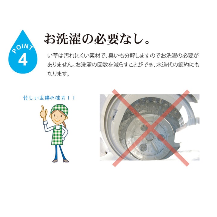 純国産 い草のシーツ(寝ござ) 『白水』 シングル約88×180cm(熊本県八代産イ草使用) 【メーカー直送商品】☆