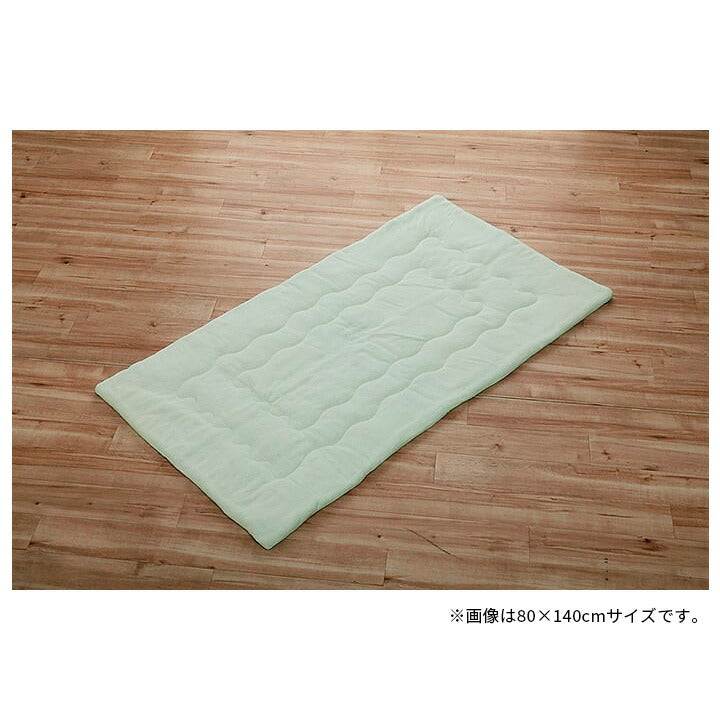 肌布団 キルトケット お昼寝 保育園 キッズ ジュニア 綿100% 洗える 洗濯機丸洗い 優しいタオル地 約80×140cm 全2色 【同梱不可】【メーカー直送商品】