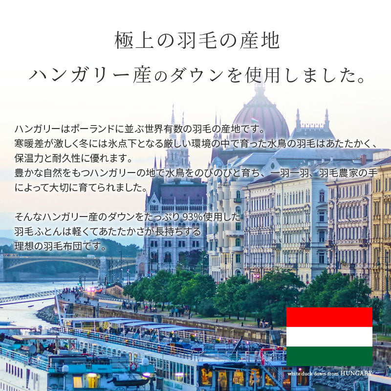 【不要布団回収無料】西川 羽毛布団 シングル マザーグース93% ハンガリー産 ダウンパワー430DP以上 詰め量1.2kg 150×210cm ギフト対応可