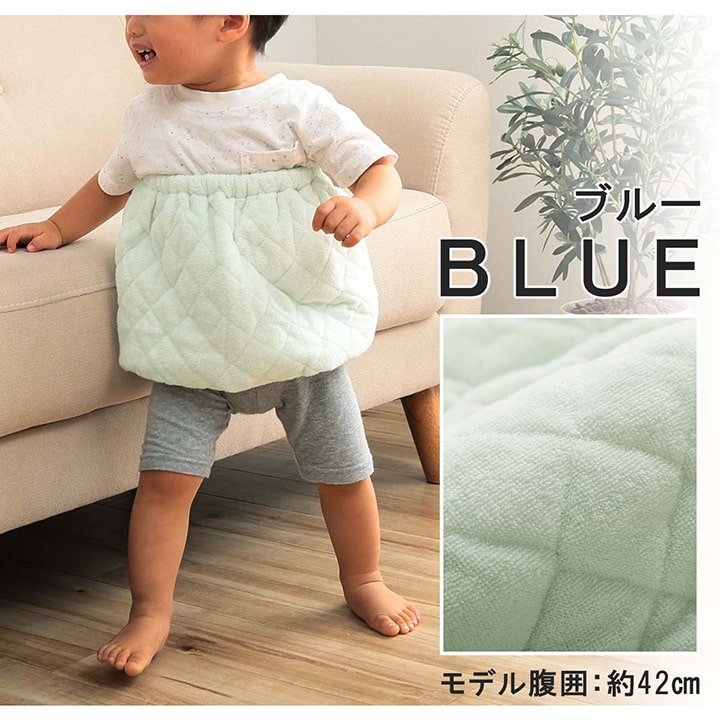 寝具 腹巻 寝冷え対策 お昼寝 キッズ ジュニア 綿100% ゴム付き ズレない 着脱簡単 洗える 洗濯機丸洗い 優しいタオル地 S 30×40cm 【メーカー直送商品】☆