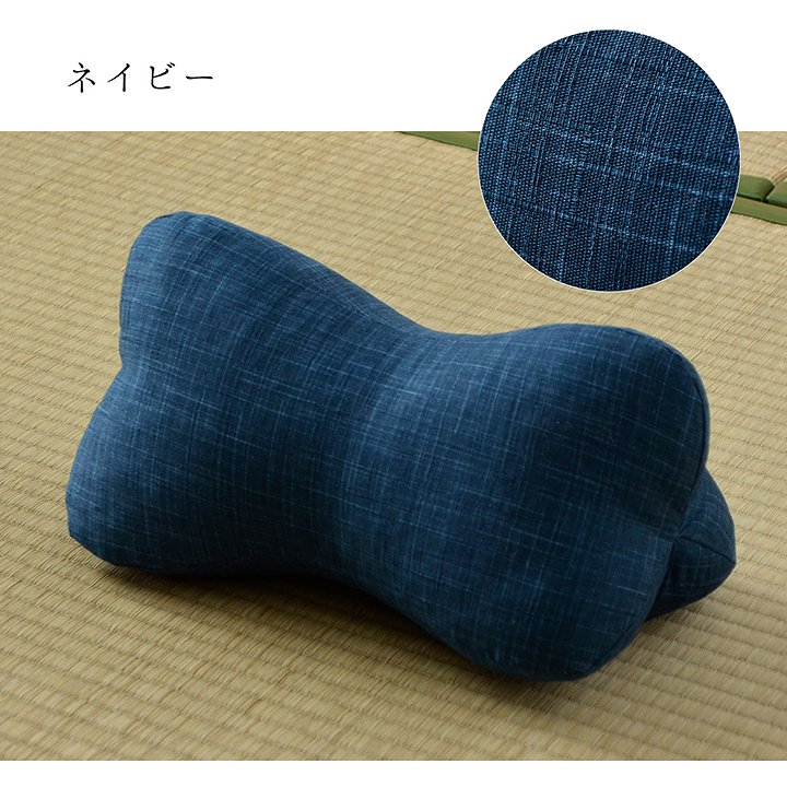 寝具 枕 くつろぐ もっちり 機能性 お昼寝 低反発チップ パイプ 日本製 ほね枕 足枕 約35×17cm 【メーカー直送商品】☆