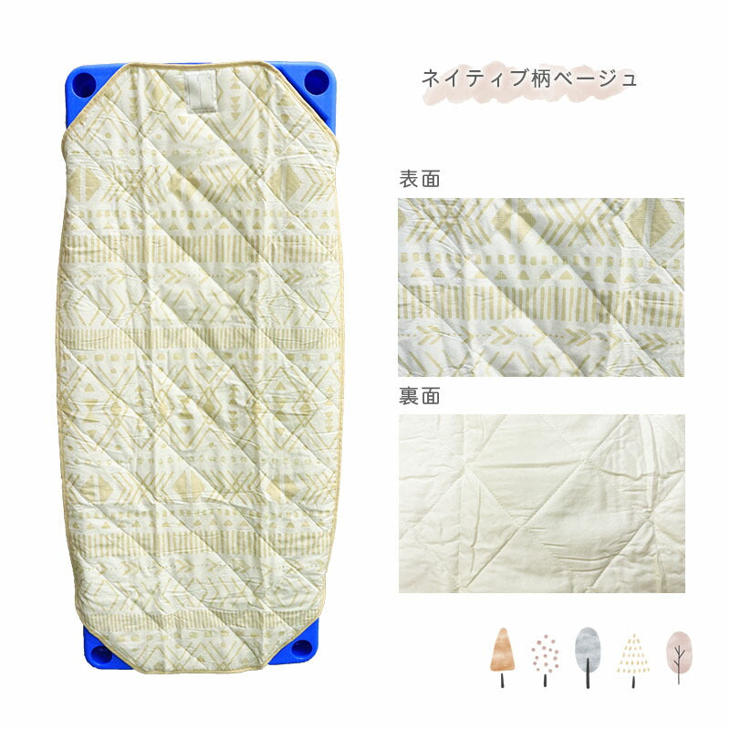 コットカバー 子ども用 約60×130cm 綿100% コット用カバー コットマット お昼寝ベッド用シーツ コットシーツ 男の子 女の子 吸水速乾 かわいい おしゃれ 北欧柄 レンガ くすみピンク グレー 動物 小花柄 ゴム付き お名前タグ コットパッド キッズサイズ