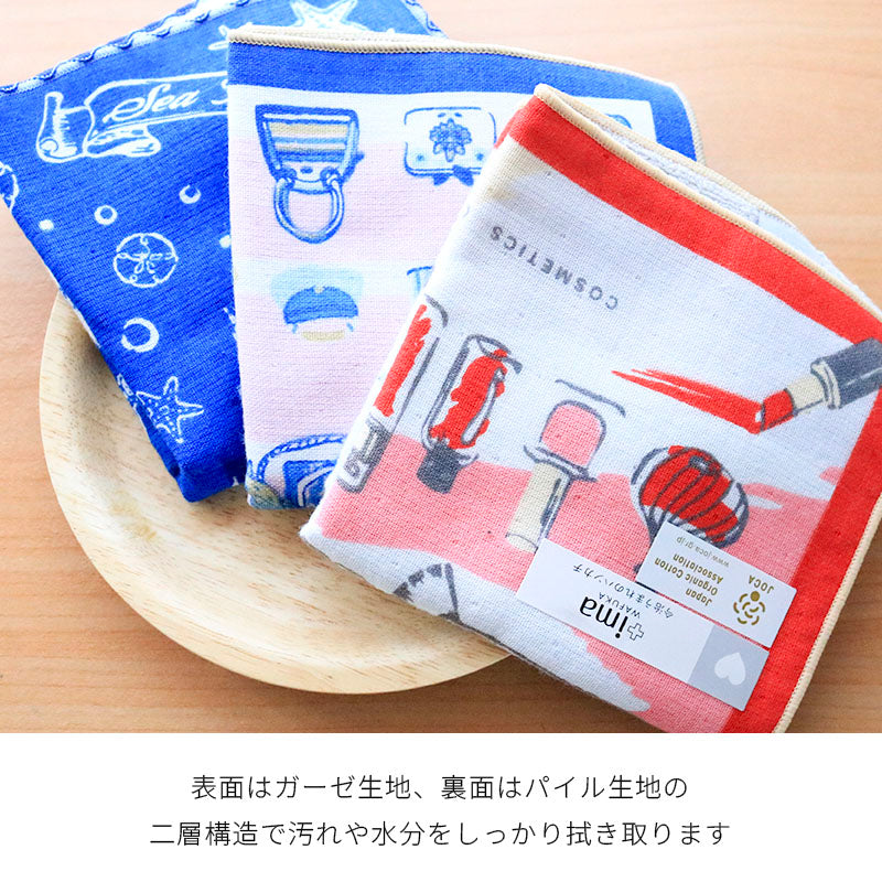 今治うまれのハンカチ +imaハンカチ プチギフト ハンカチタオル 日本製 タオルギフト プレゼント かわいい おしゃれ 綿100% 内祝い お返し 御挨拶 贈り物 母の日 父の日 クリスマス プチプラ 卒業 転職 ホワイトデー 引越し 個包装 景品 大量購入
