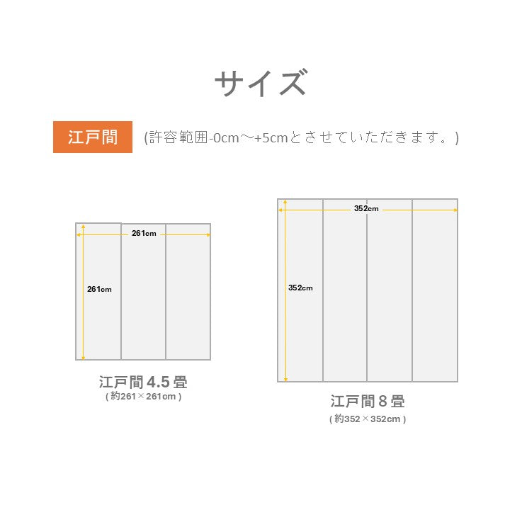 敷物 帖物（い草） 市松 352×352cm【メーカー直送商品】