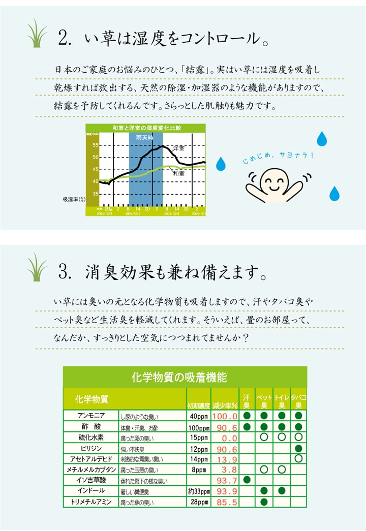 い草ラグ カーペット ラグ 6畳 はっ水 『撥水ラスター』 約240×320cm (中:ウレタン8mm） 【メーカー直送商品】☆