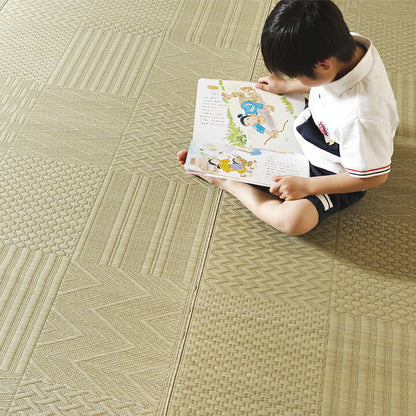 上敷き い草カーペット 約174×174cm【メーカー直送商品】