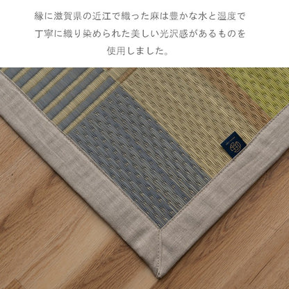 敷物 ラグ (い草) DXおうみ GN【メーカー直送商品】