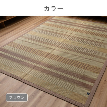 敷物 ラグ (い草) DXおうみ GN【メーカー直送商品】