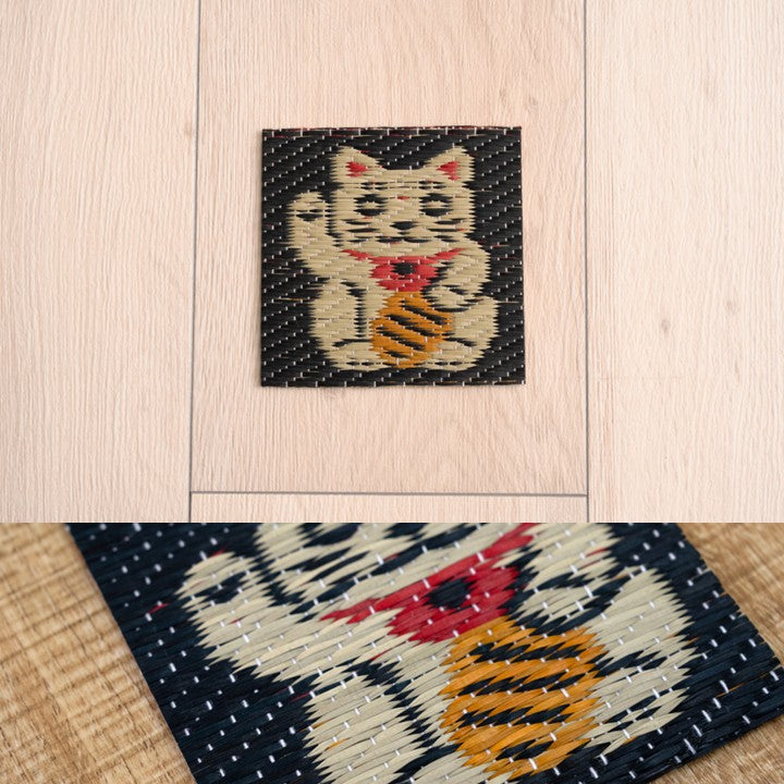 和風 い草 生活雑貨 コースター 『コースター5枚組』 約10×10cm 【メーカー直送商品】