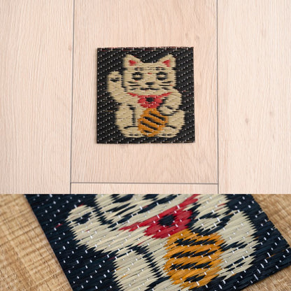 和風 い草 生活雑貨 コースター 『コースター5枚組』 約10×10cm 【メーカー直送商品】