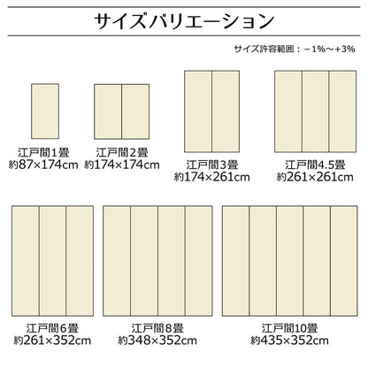 ラグ 洗える 日本製 国産 アウトドア レジャー アウトドア 和室 シンプル 江戸間2畳(約174×174cm) 【メーカー直送商品】☆