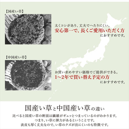 置き畳 ユニット畳 システム畳 国産 日本製 ナチュラルスタイル い草 消臭 抗菌防臭 市松 約82×82×2.3cm 9P 同色9枚組 【メーカー直送商品】☆