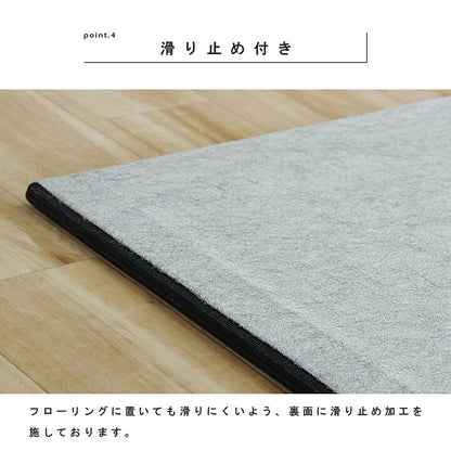 日本製 水拭きできる ポリプロピレン 置き畳 ユニット畳 シンプル 約70×70cm 9P （同色9枚組） 【メーカー直送商品】☆