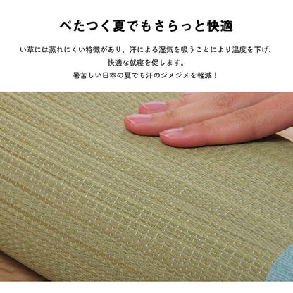 枕 まくら い草 高さが調整できる さらさら 消臭 シンプル 無地 平枕 約50×30cm 【メーカー直送商品】☆