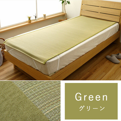 い草シーツ 敷パッド ベビーサイズ 四隅ゴム付き 消臭 抗菌 和室  『いやし』 約70×120×0.2cm 【メーカー直送商品】
