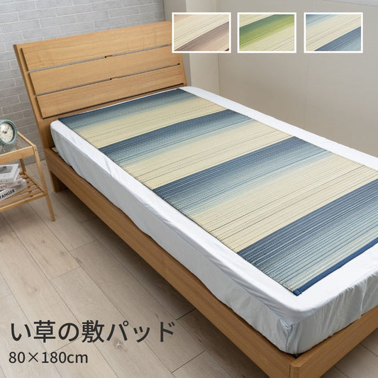 い草の 敷パッド 『ラーデ』 シングル 約80×180×0.2cm 【メーカー直送商品】
