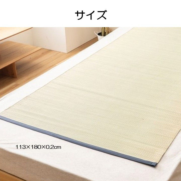 い草 敷パッド 『スマート』 シングル 約80×180×0.2cm 【メーカー直送商品】