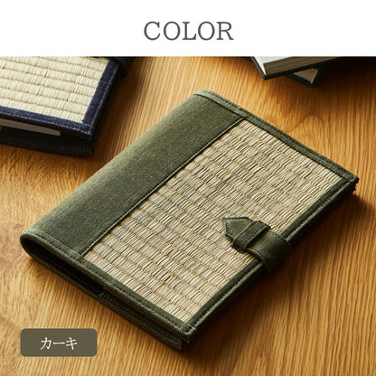 生活雑貨 ブックカバー 『ブックカバーデニム』 約17×23cm 個性派 メンズ 和風 い草のブックカバー A5判 【メーカー直送商品】