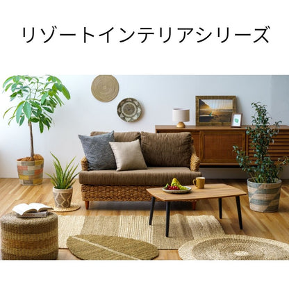 植木鉢 カバー 生活雑貨 置物 『ロンアン』 約23×17×22cm 鉢植え 籠 かご 室内用【メーカー直送商品】