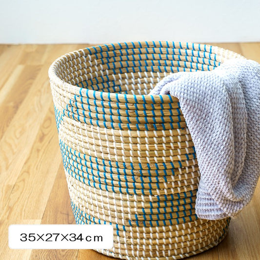 植木鉢 カバー 鉢植え 籠 かご 室内用 生活雑貨 置物 『レロイ』 約35×27×34cm 【メーカー直送商品】