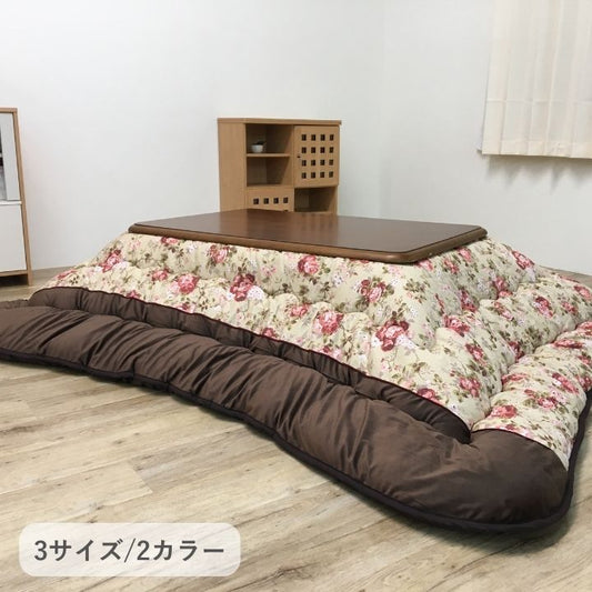 こたつ厚掛 フロール 205×205cm 日本製【メーカー直送商品】