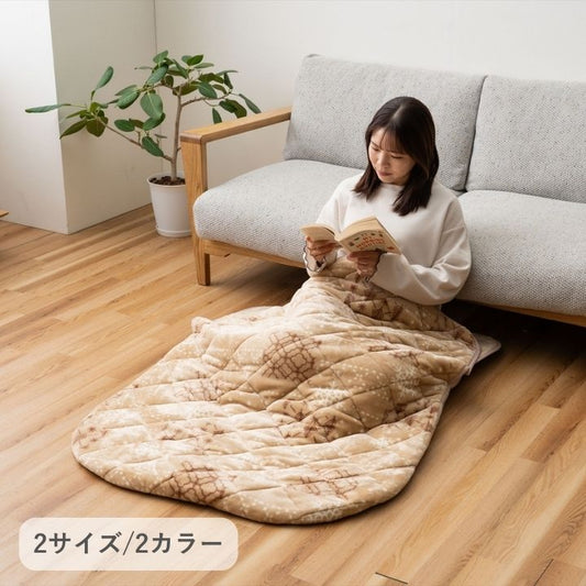 ポケットこたつ薄掛 フレーク 90×120cm 洗濯可能【メーカー直送商品】