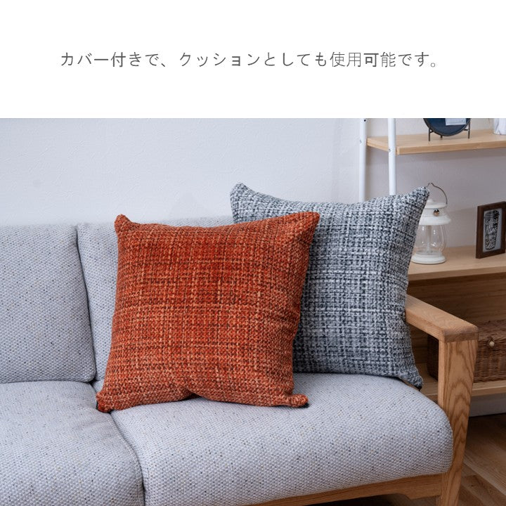 こたつ こたつ薄掛 掛 ノート3way グレー オレンジ シュラフ クッション ファスナー付き 190×190cm【メーカー直送商品】