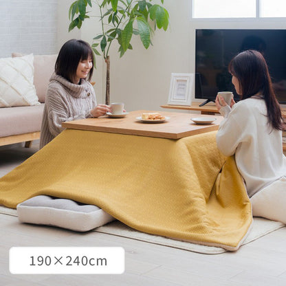 こたつ用布団・カバー 掛布団 『メイク 掛』 約190×240cm 【メーカー直送商品】