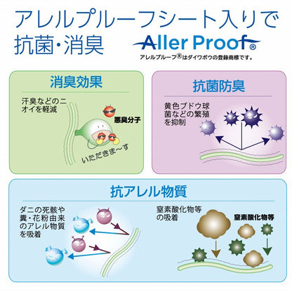 防臭 寝具 オールシーズン 快適睡眠 ベッドパッド 洗える アレルプルーフ 抗菌 消臭 アレル物質吸着 洗濯機OK 四隅ゴムバンド付き ズレにくい シングル 約100×200cm【同梱不可】【メーカー直送商品】