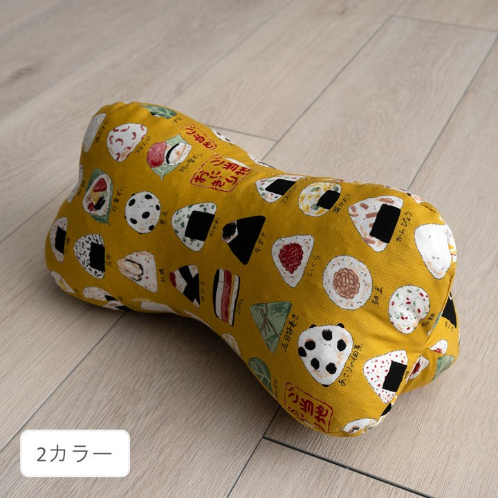 寝具 枕 骨まくら 『おにぎり』 約35×17×17cm 【メーカー直送商品】